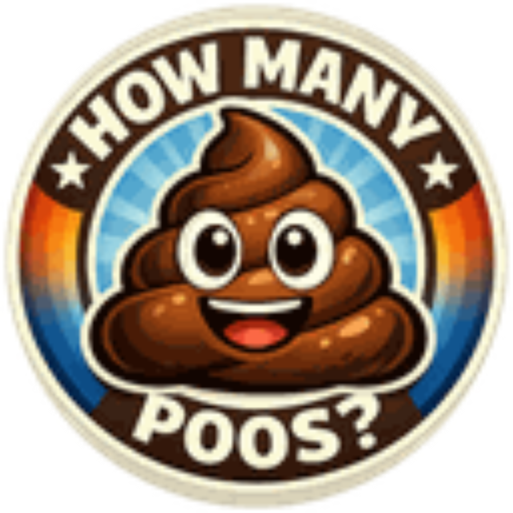 How Many Poos? logo